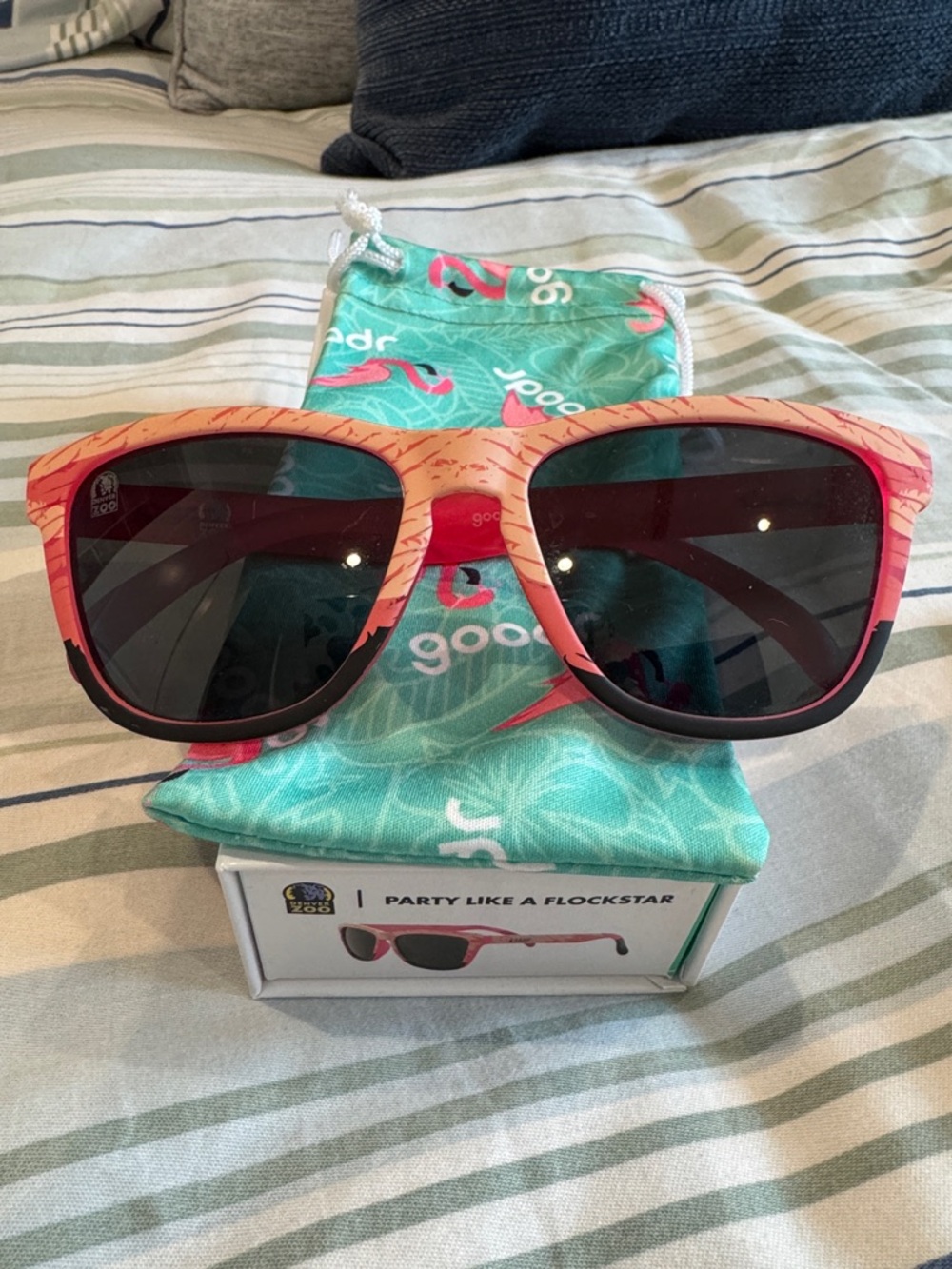 Goodr Party like a Flockstar sunglasses